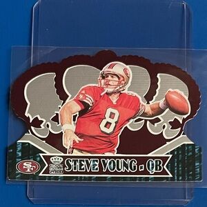 Steve Young #93 2000 Pacific Crown Royale Football Trading Card